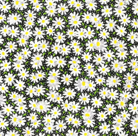Keepsake Calico Packed Daisy Black 35055