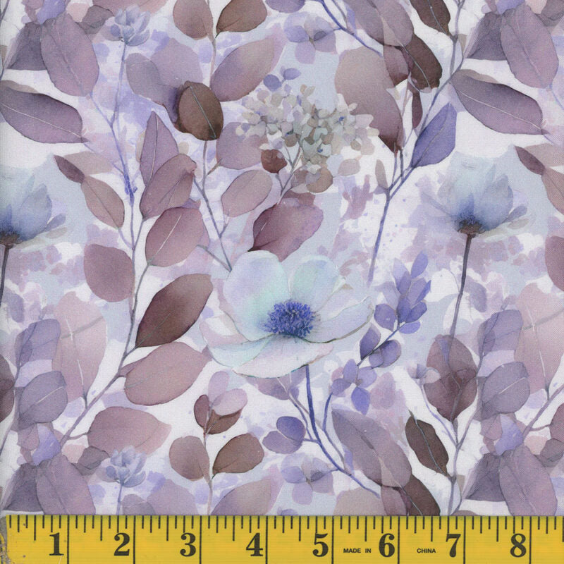 1353 Mook Fabrics Cottage Bloom Lavender 141706