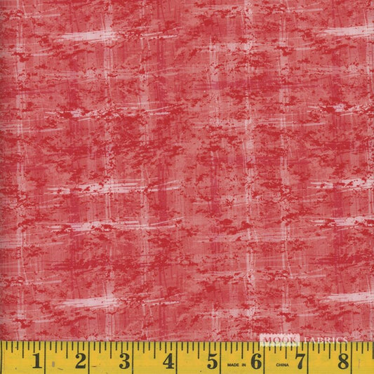 1381 Mook Fabrics Rough Texture Red 114733