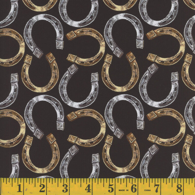 1386 Mook Fabrics Western Horseshoe 1121-1740 120947