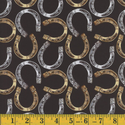 1386 Mook Fabrics Western Horseshoe 1121-1740 120947