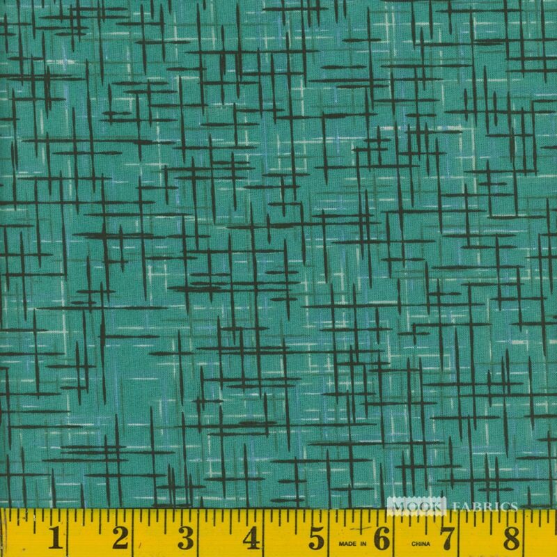 1394 Mook Fabrics 108" Wide Back Linen Look Dusty Turquoise 134706