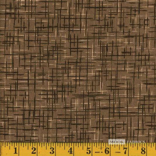 1396 Mook Fabrics 108" Wide Back Linen Look Desert Taupe 134703