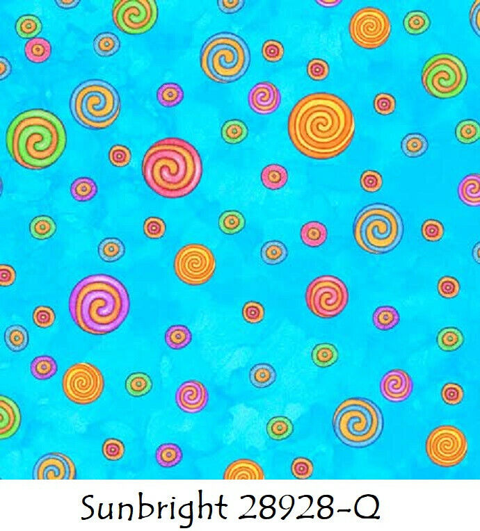 QT Fabrics Sunbright Swirling Dots 1649-28928-Q