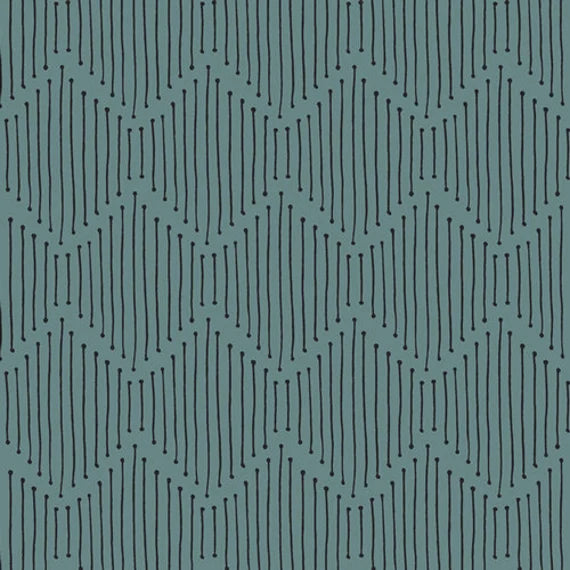 Art Gallery Fabrics Luna & Laurel Mindful Paths Teal
