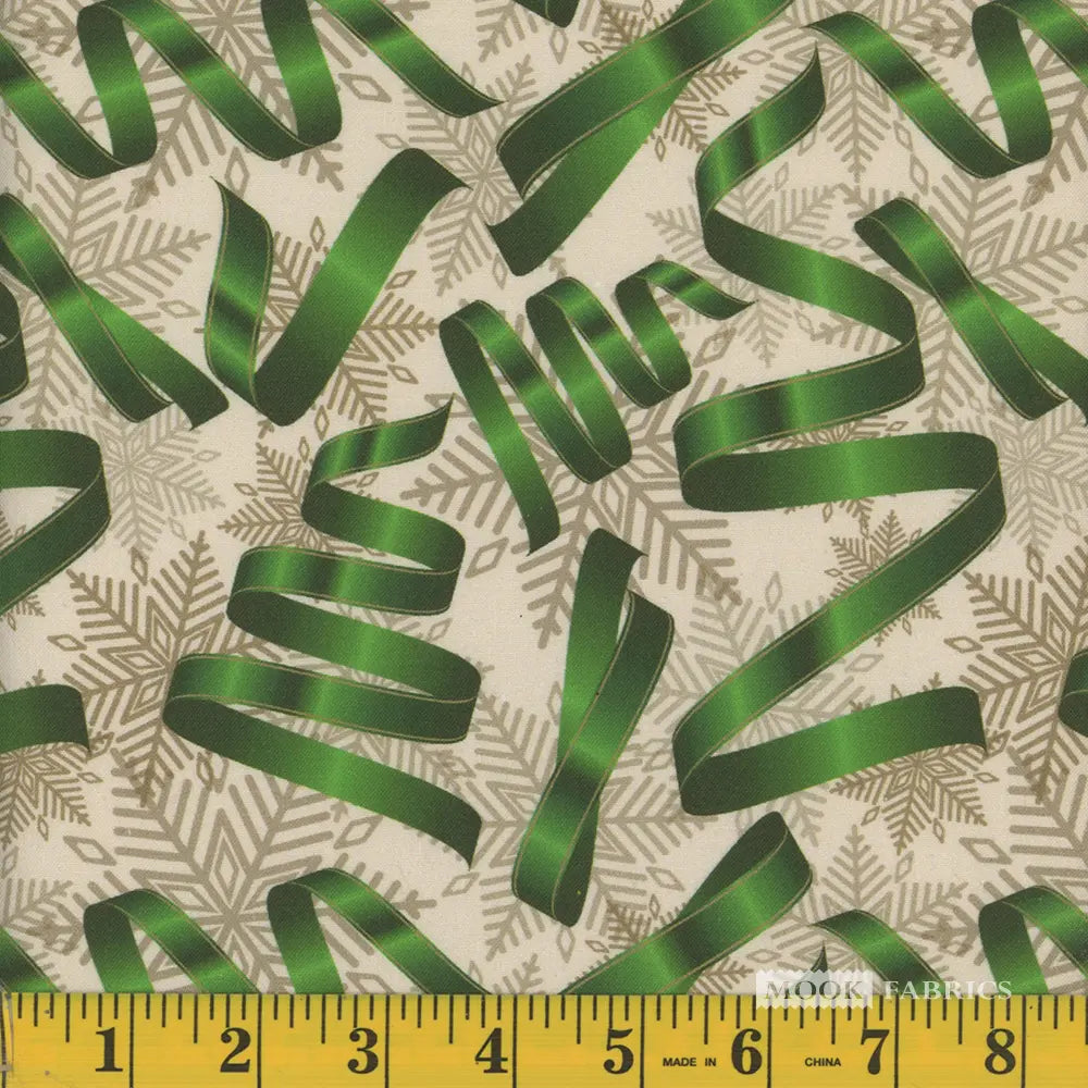Mook Christmas Ribbons 122171 Green