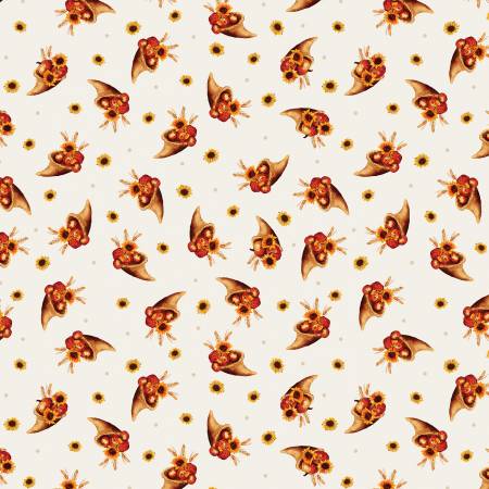 1523 Benartex Designer Fabrics Harvest Beginnings Cornucopia Delight Cream 149307B