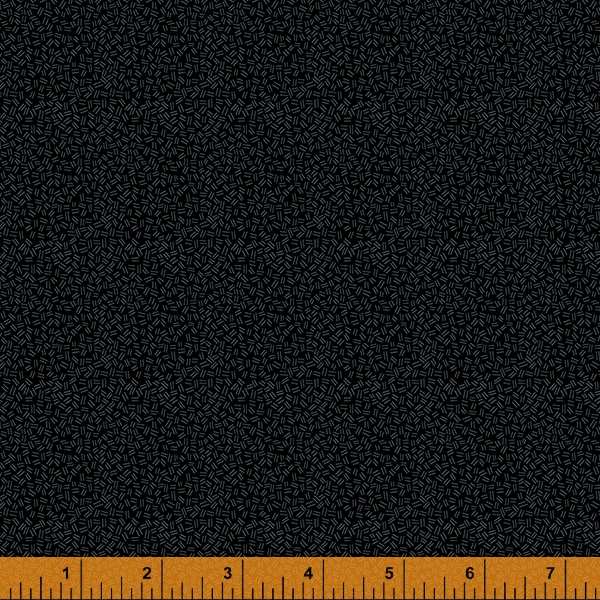 Windham Opposites Attract Hatch Black on Black 50049B-2