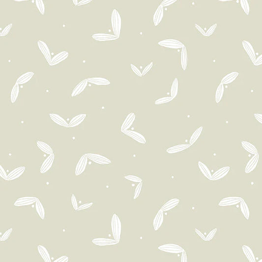Andover Century Prints Trellis Seedling by Sarah Golden CS-41-OYSTER