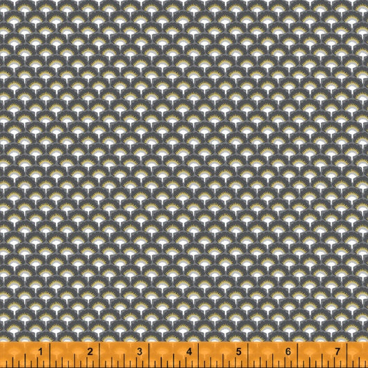 Windham Isobel Scallop Dark Grey 52984M-7