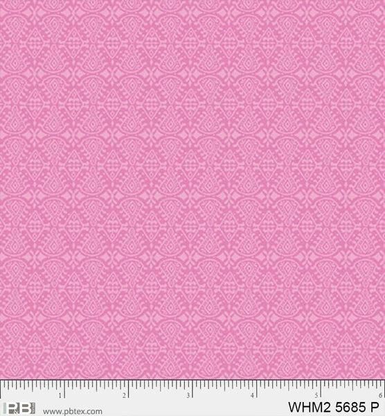 1595 P&B Textiles Whimsy II Set Geo Pink WHM205685P