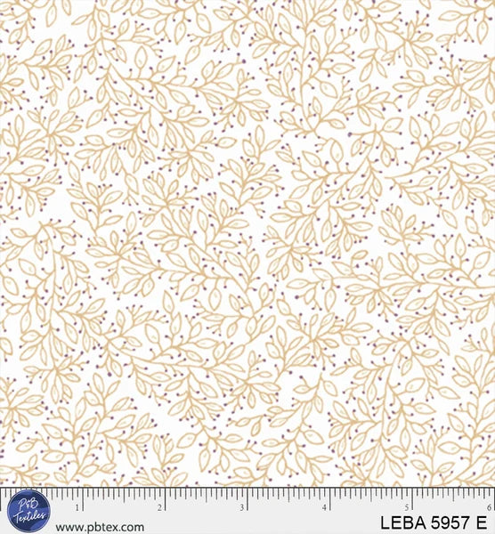 1599 P&B Textiles Le Baroque Packed Vine LEBA05957E