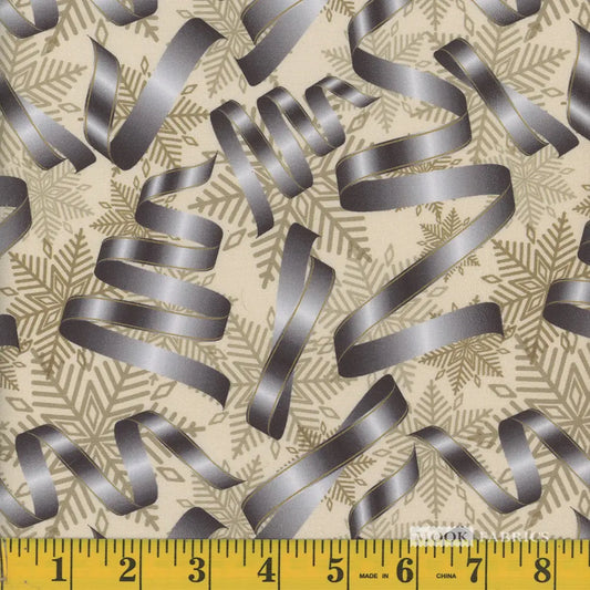 Mook 2022 Christmas Ribbons 122173 Silver