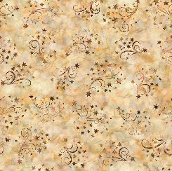 QT Fabrics Moonshdow Star Swirl Tossed 2600-28564-S