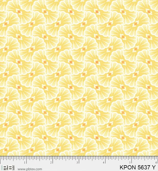 1609 P&B Textiles Koi Pond Lily Pad Geo KPON05637Y