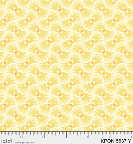 1609 P&B Textiles Koi Pond Lily Pad Geo KPON05637Y