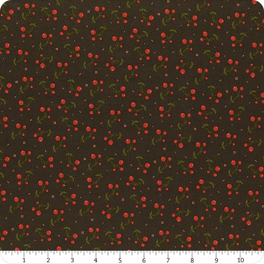 1607 Riley Blake Designs Adel In Winter C12268 Mocha Brown