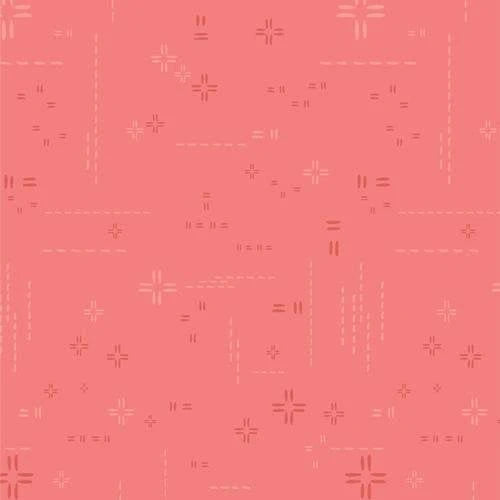 1609 Art Gallery Fabrics Decostitch Coral Rose