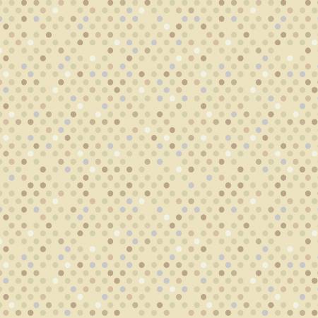 3116 Benartex Designer Fabrics Dazzle Dots 2 Tan 16206-70