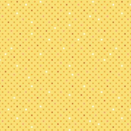 3119 Benartex Designer Fabrics Dazzle Dots 2 Yellow 16494-33
