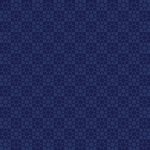 Benartex Shorelights Shore Squares Dark Blue 09441-56