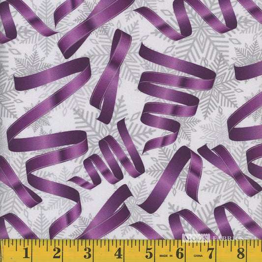Mook 2022 Christmas Ribbons 123085 Purple