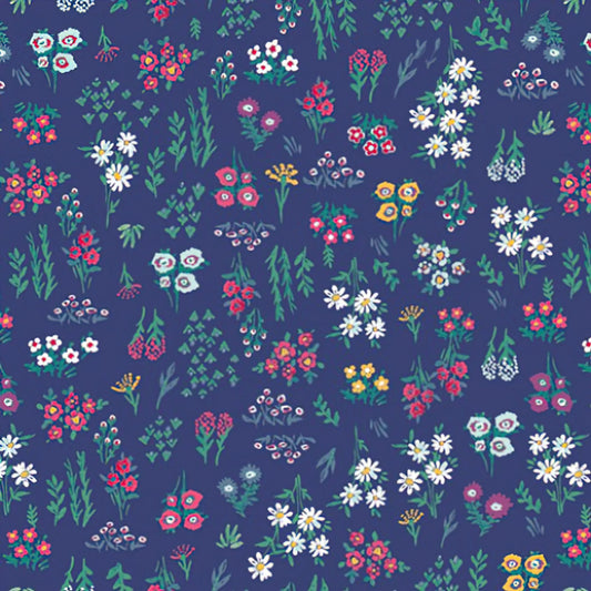 Art Gallery Fabrics Aquarelle Floral Pigments