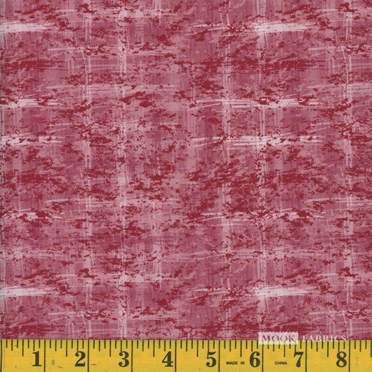 1715 Mook Fabrics Rough Texture Burgendy 114734