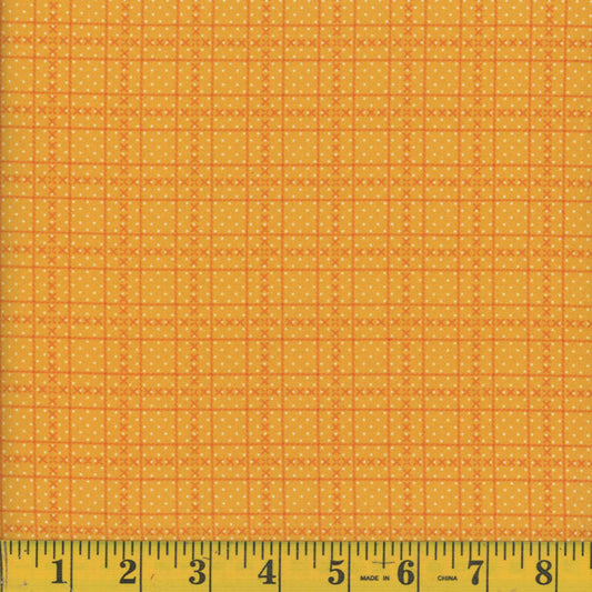 1744 Mook Fabrics Sunflower Pin Dot Yellow 129747