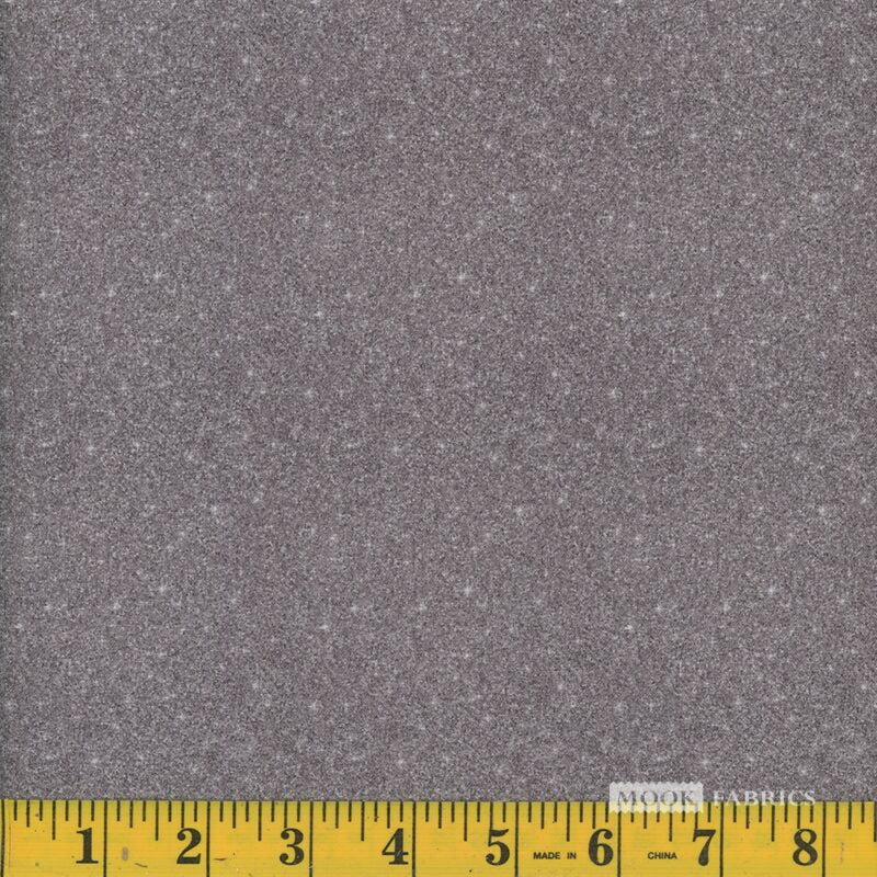 1766 Mook Fabrics All That Glitters Silver 113176