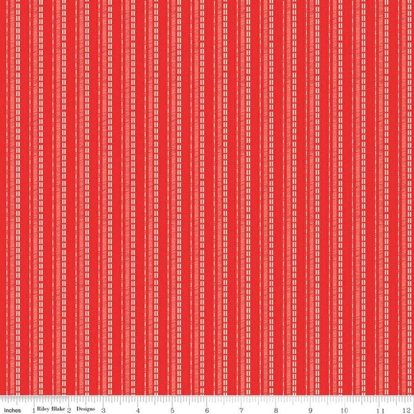 Riley Blake Adel In Winter C12262 Red