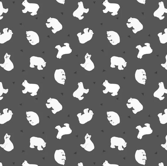 Lewis & Irene Small Things Polar Animal Polar Bears Pearlescent Night Sky