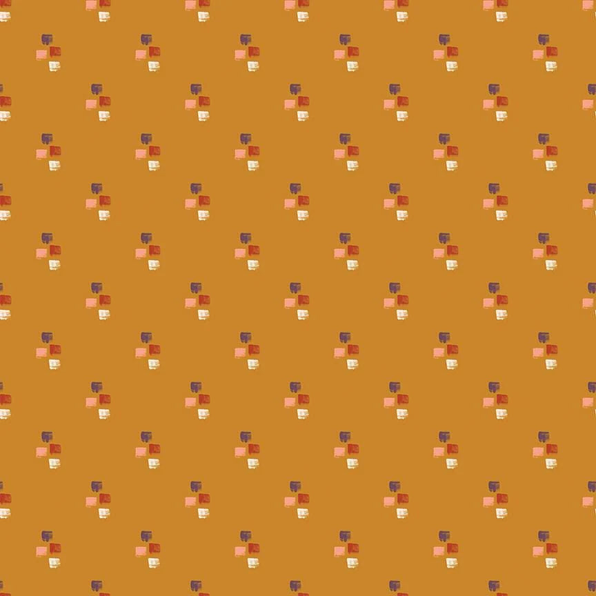 Riley Blake Designs Maple Strokes C12477 Gold