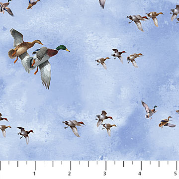 Northcott Naturscapes Faithful Friends DP22737-42