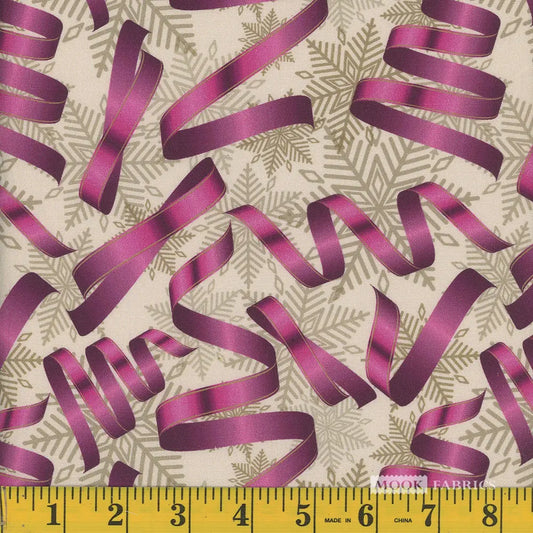 Mook 2022 Christmas Ribbons 123084 Pink