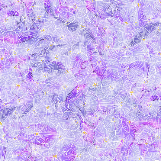 1906 P&B Textiles Painted Sea Linear Bursts PSEA05945V