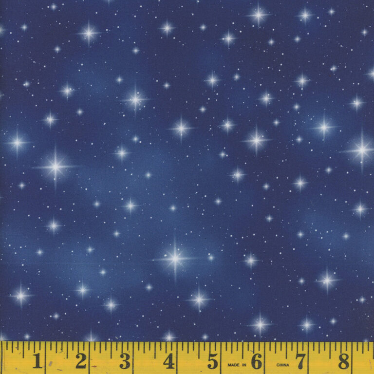 1961 Mook Fabrics Night Sky Navy 121201