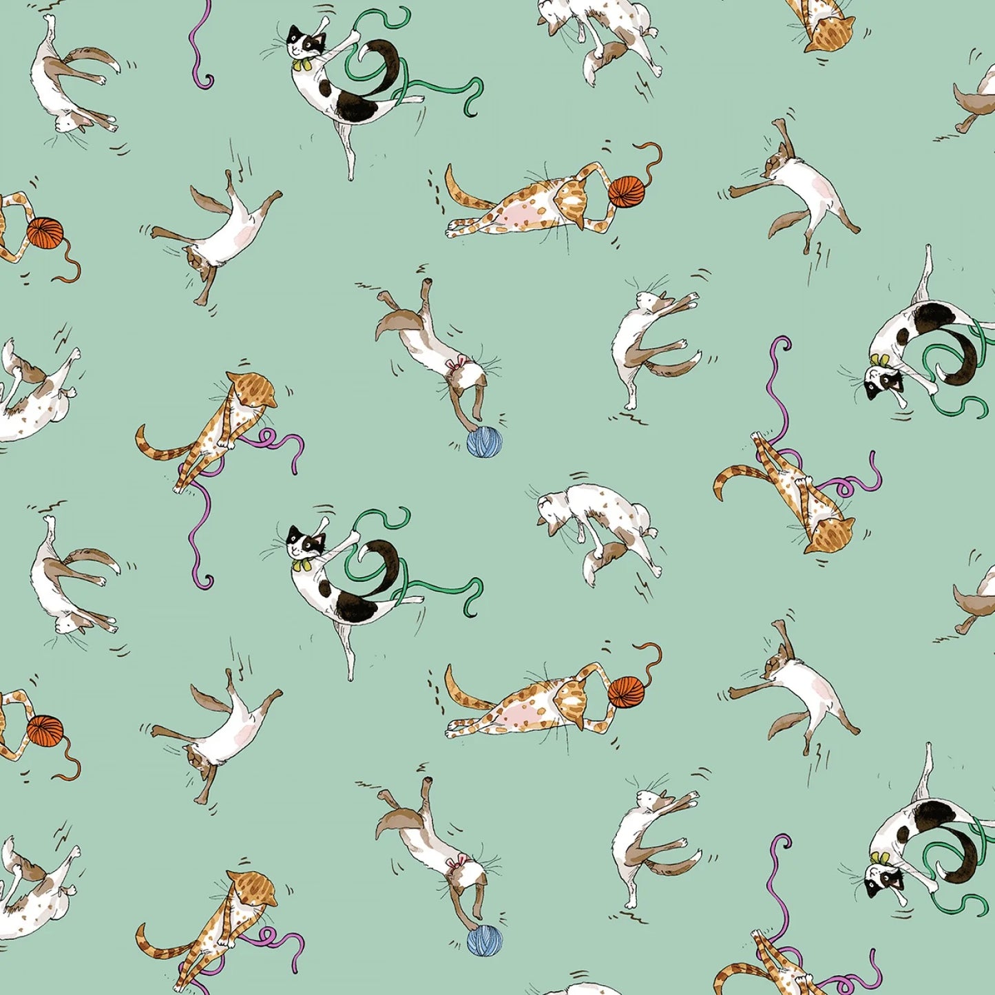 Clothworks Having a Ball! Y3188-110 Mint