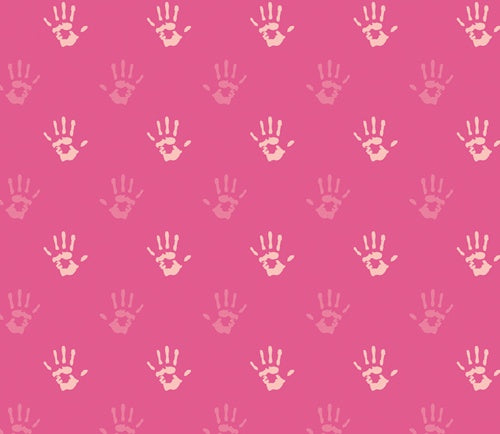 Art Gallery Playroom Fingerpaint Pink PLR-8904