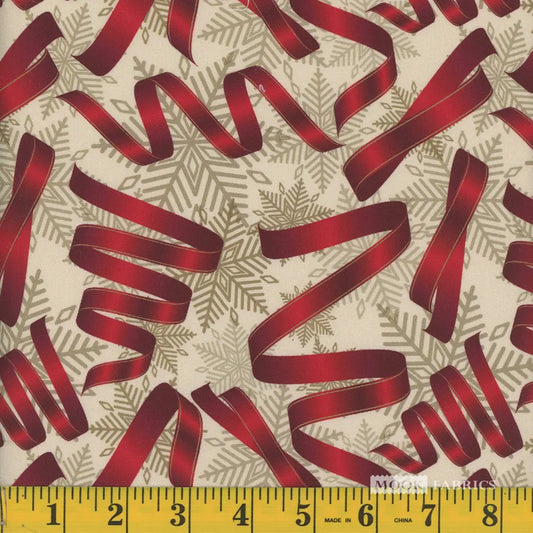 Mook 2022 Christmas Ribbons 122170 Red