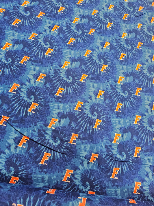 University of Florida Gators F Tie Die