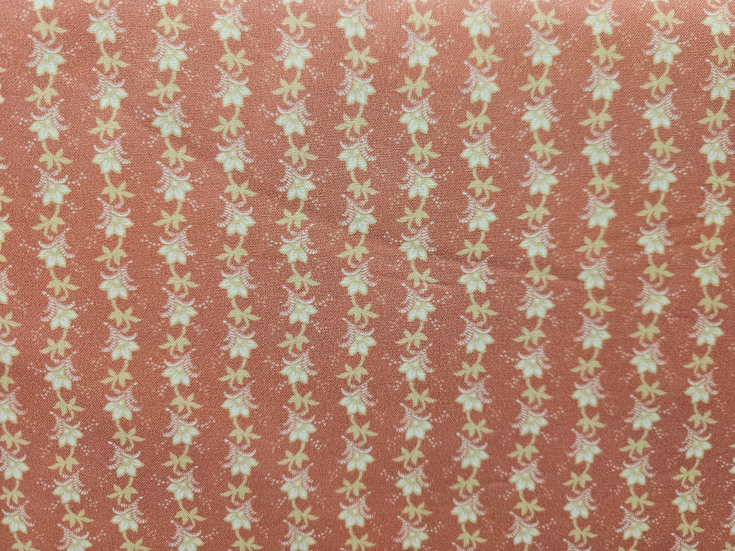 P&B Textiles Washington Street Studio Wildflower Small Stripe Pink Coral 04048-P