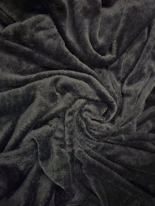 5000 Blackest Black 60" Minky