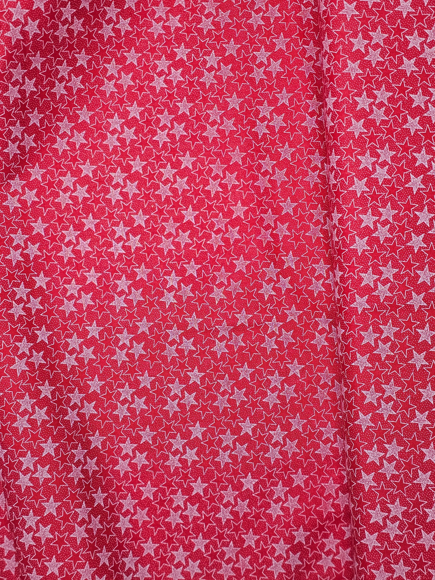 1067 Patriotic Dot Stars Red