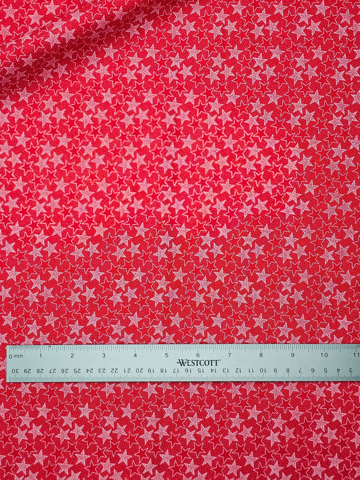 1067 Patriotic Dot Stars Red