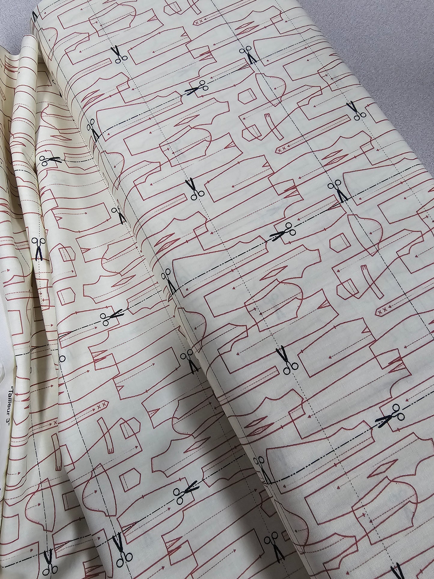 8678 Stof France Lequilt Tailor Natural