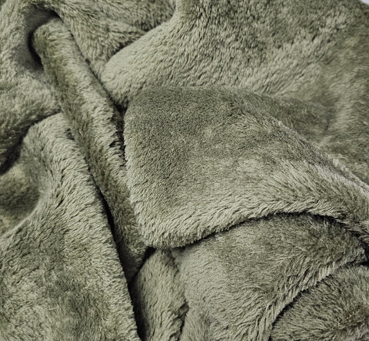 5015 POLARTEC HIGH LOFT FLEECE 100% POLYESTER in HUNTER GREEN