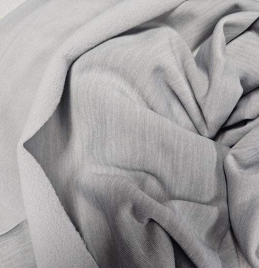 5002 POLARTEC POWER STRETCH FLEECE in LIGHT GRAY