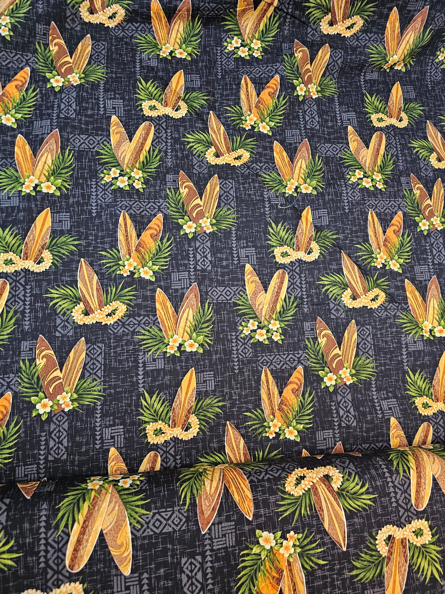 1651 Trans Pacific Textiles Big Surf Wednesday Black 0829167