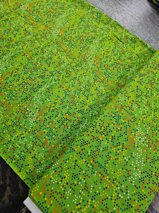 1156  Multi Dots on Green
